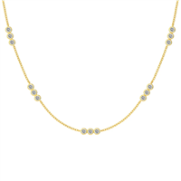 Collana Donna in Argento Cubic Zirconia NJAUG01